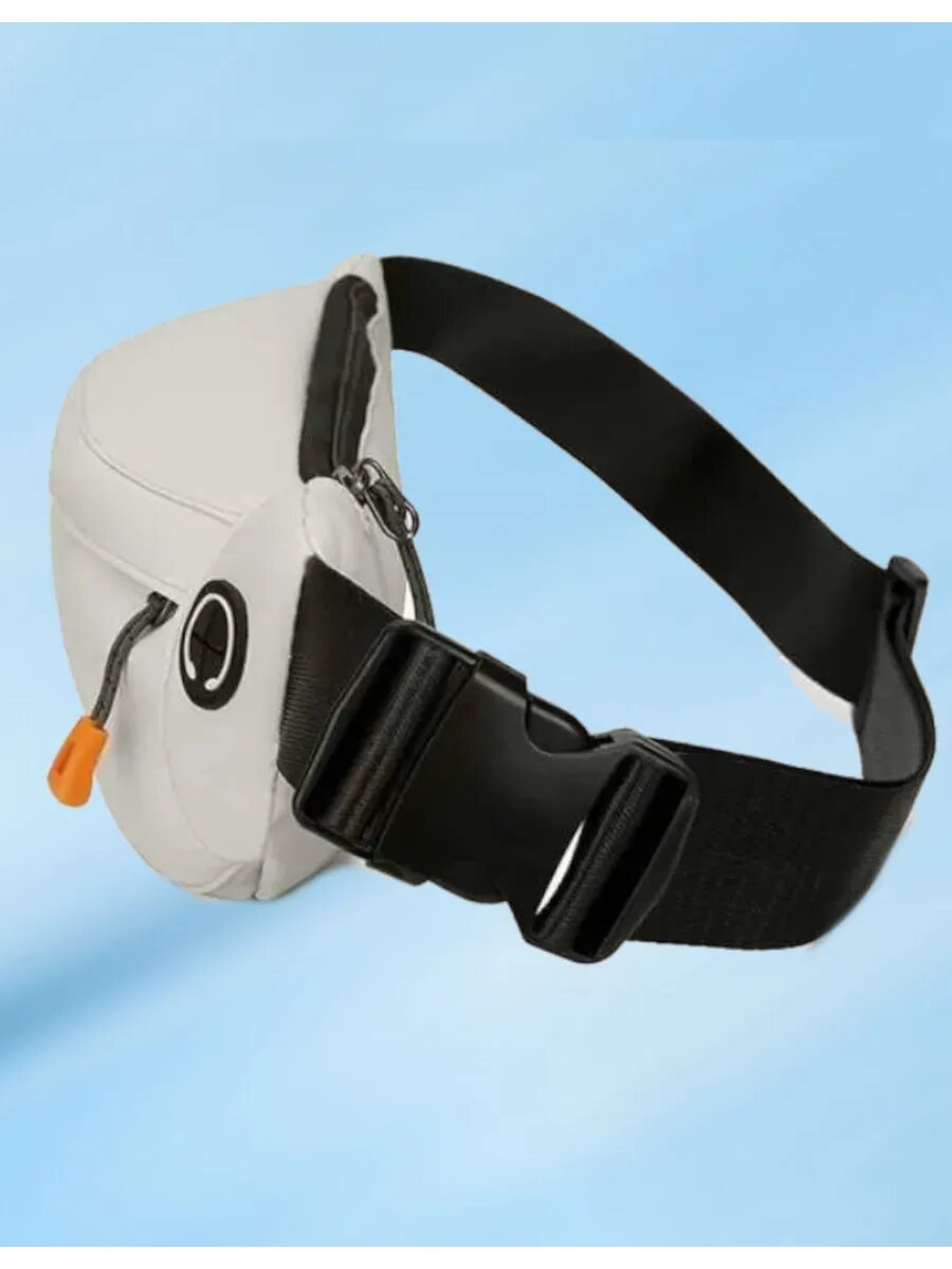 Сумка спортивная , 8х13.6х36 см, ручная кладь, бежевый — фото 1