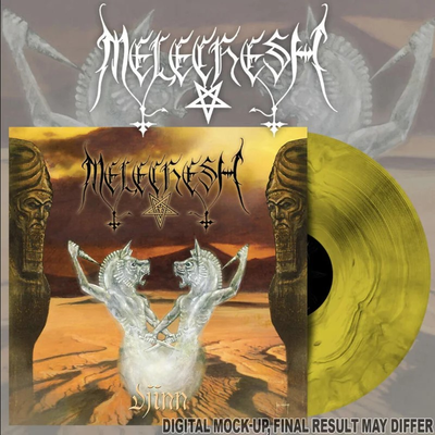 Melechesh - Djinn, 1xLP, YELLOW BLACK GALAXY LP