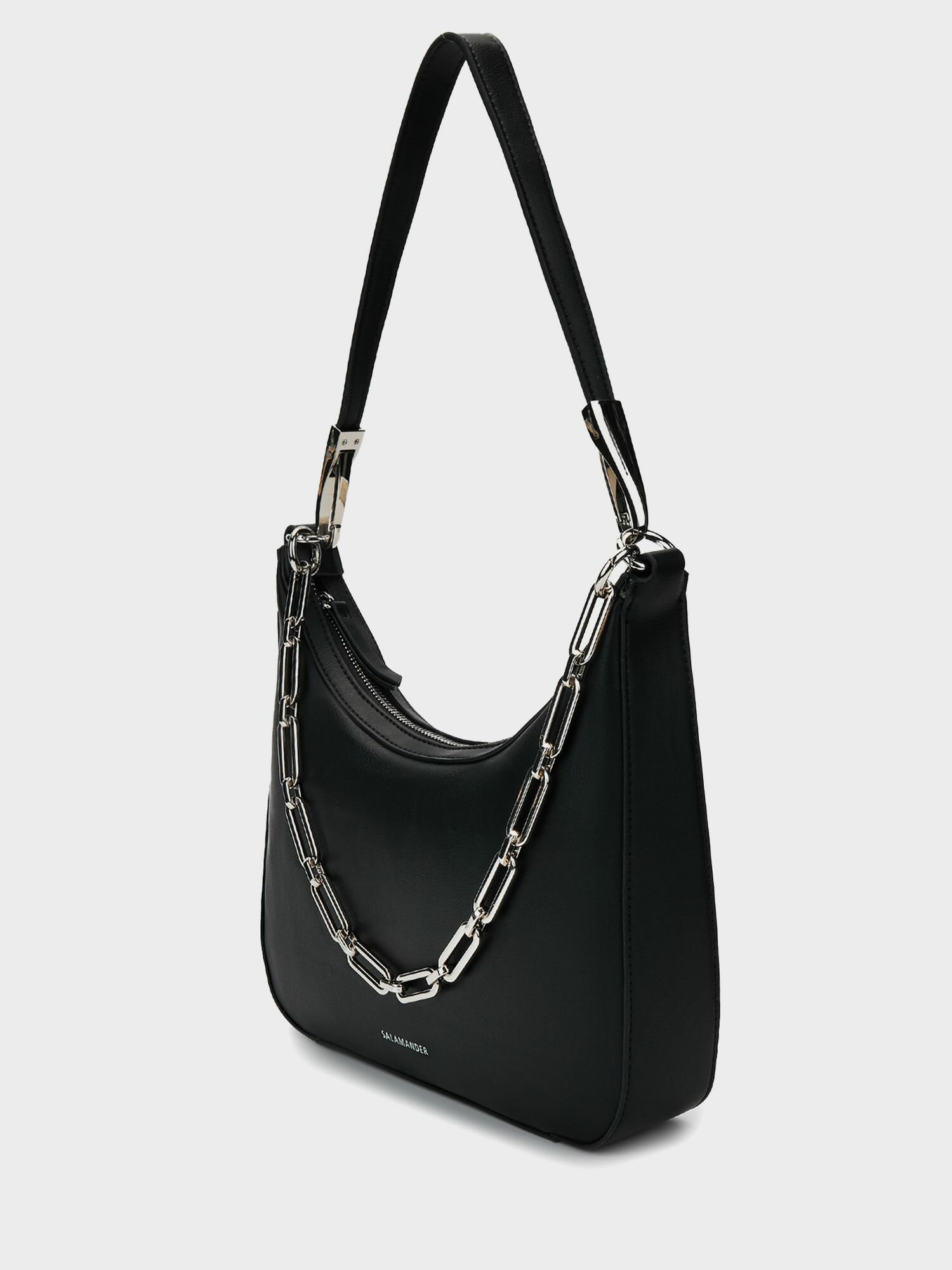 Сумка хобо Salamander, черный — фото 1