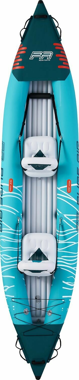 PA-25GD02, Aqua Marina, Надувная байдарка Kayak Glider-412 412x83х42см, весла, сиденья, киль, до 180кг