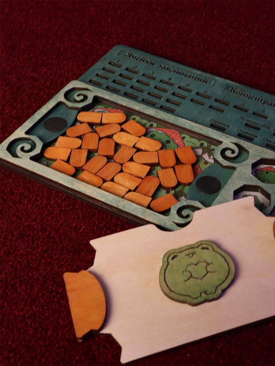 Трекер заклинаний днд "Лягушечки", DnD, dungeons and dragons — фото 1