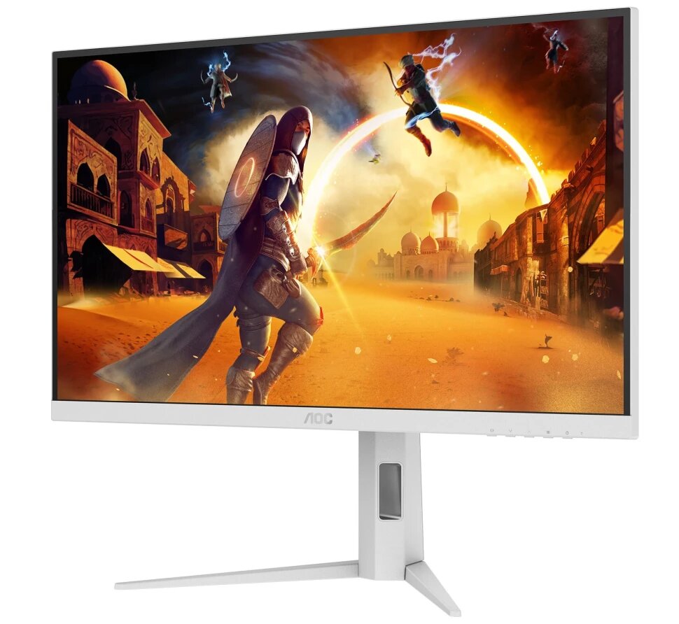 27" Монитор AOC Q27G4/WS, 2560x1440, 200 Гц, IPS, 1200:1, 450 Кд/м², белый — фото 1