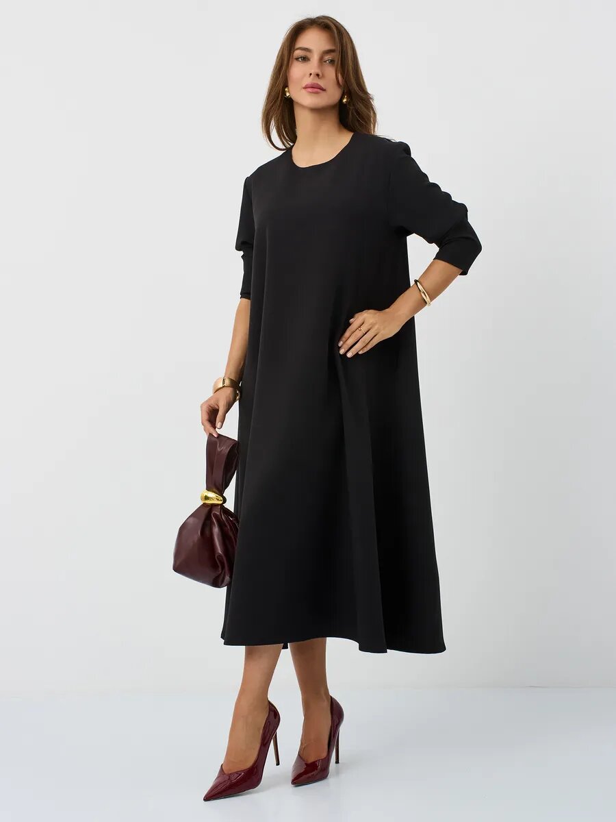 Платье ДОКПАЙ размер 40 черный