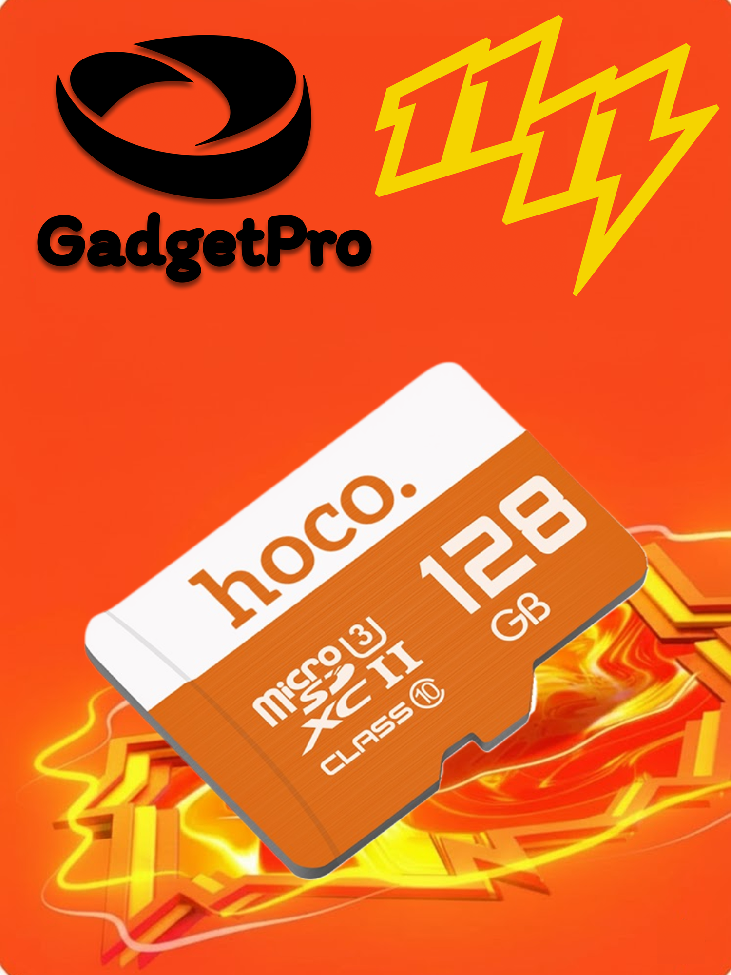 Карта памяти MicroSD Hoco TF Card Class 128ГБ, высокая скорость, универсальная