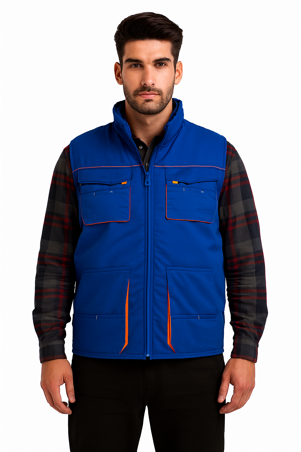 Спецодежда, жилет утепленный, смесовая ткань, очень теплая — фото 1