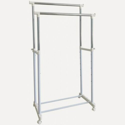 Изображение товара Стойка Unistor BELFAST для одежды двойная, на колёсиках