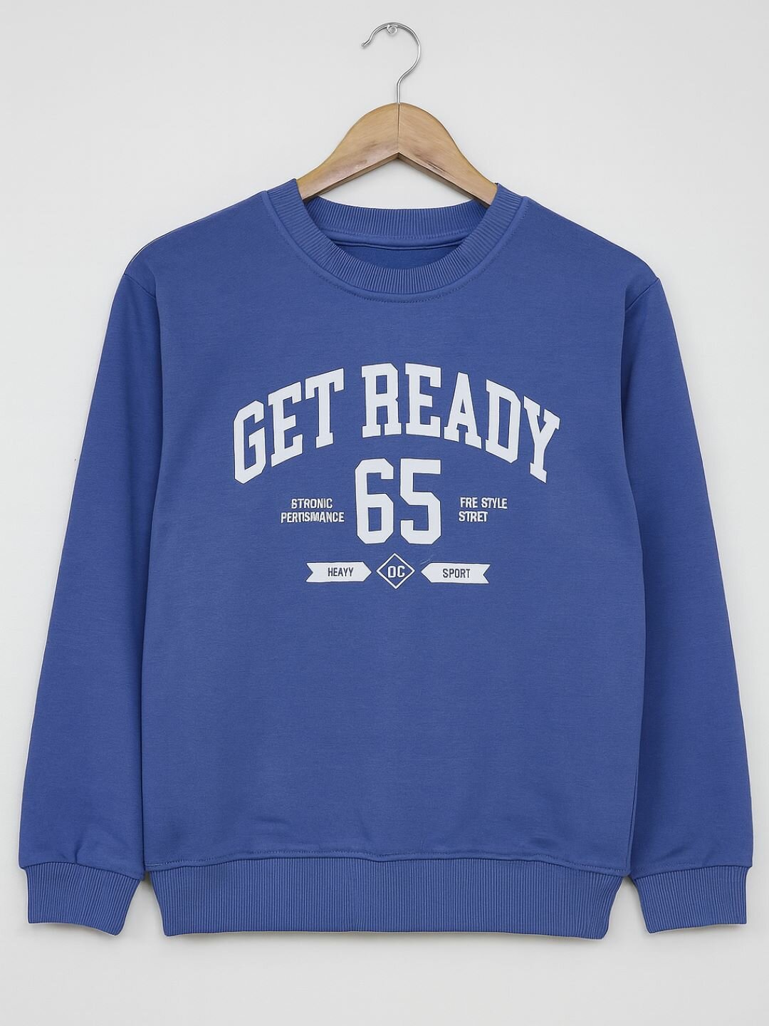 Свитшот DNZ, размер 116, синий — фото 1