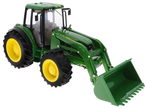 Трактор Tomy John Deere 6830 (42425) 1:16, 42 см, зеленые
