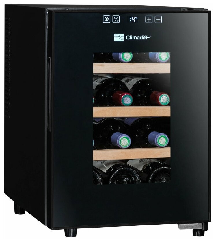 Монотемпературный винный шкаф Climadiff CC12