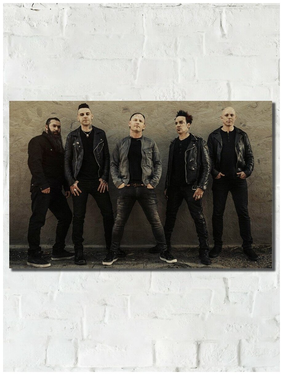 Картина интерьерная на рельефной доске ОСП музыка stone sour стоун сур - 5364