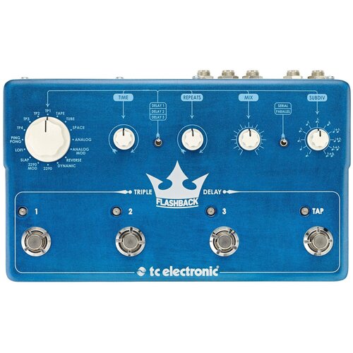 TC Electronic Flashback Triple Delay гитарная педаль эффекта задержки