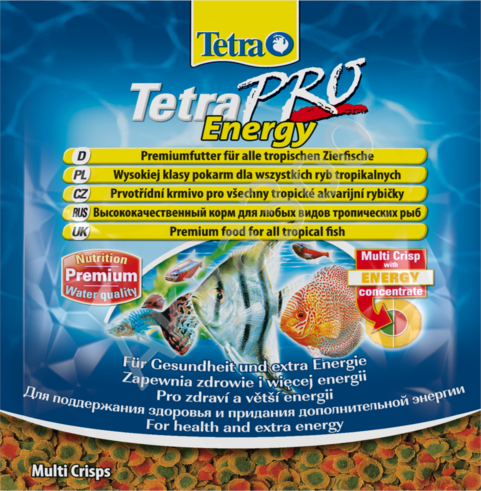Корм для рыб TetraPro Energy (чипсы) 12 гр