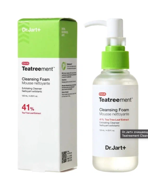 Dr. Jart+ очищающая пенка для умывания Teatreement Cleansing Foam, 120 мл, 120 г