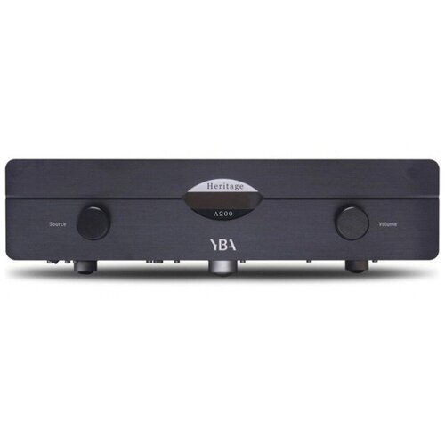 Интегральный усилитель стерео YBA Heritage A200, black усилитель мощности yba genesis a6 power amplifier