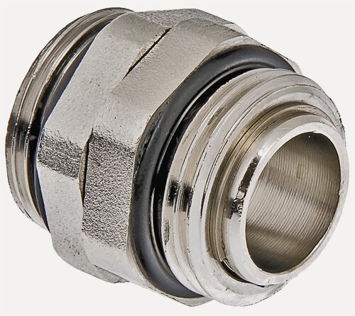 Изображение товара Сдвоенный ниппель для соединения коллекторов 1"