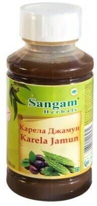 Сок Карела джамун Хербалс (Sangam Herbals), 500 мл