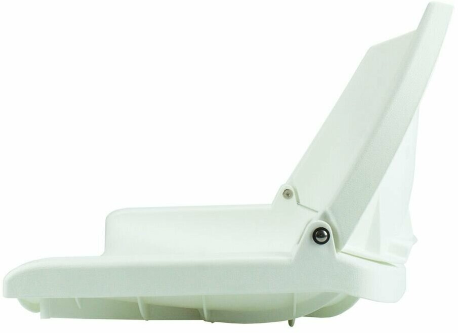 Кресло для лодок складное пластиковое, белый, Пластик - фотография № 3