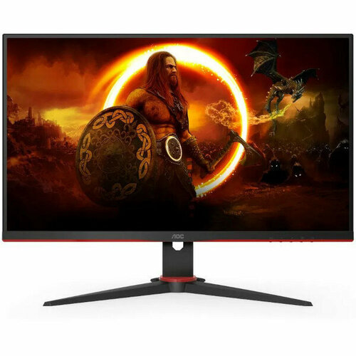 Монитор AOC 238 Gaming 1920x1080 169 VA WLED HDMI DisplayPort 24G2SAEBK Черный 1640000₽