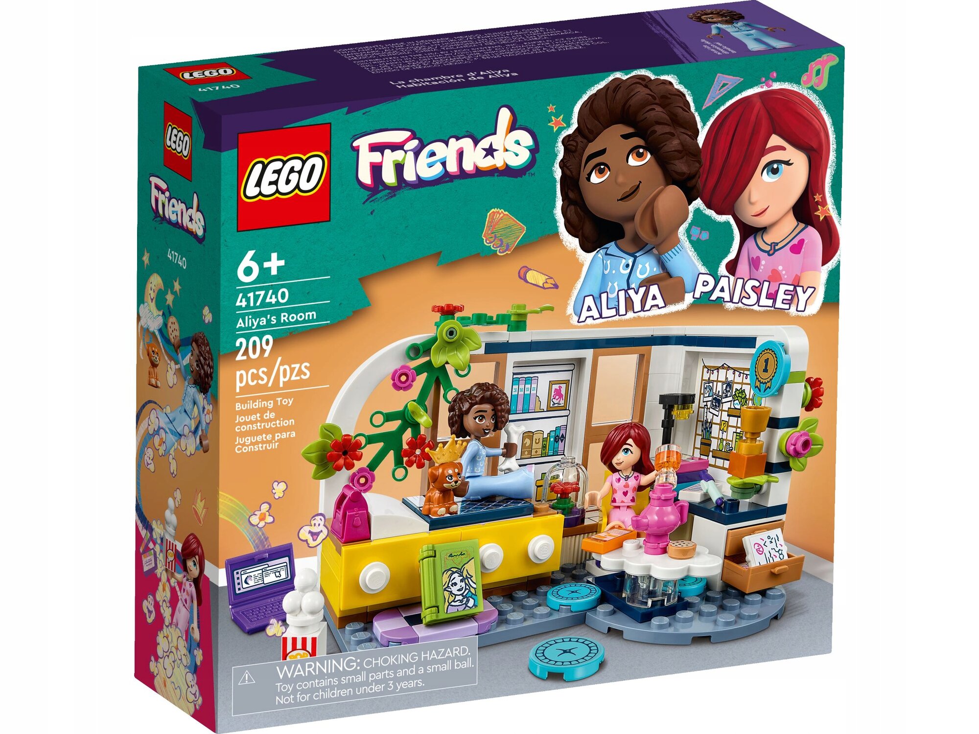 Конструктор LEGO Friends 41740 Комната Алии, 209 дет.