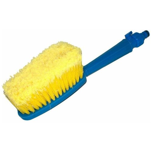 Щетка сметка для мытья а/м под шланг DolleX 36 см с краником WSH-1913