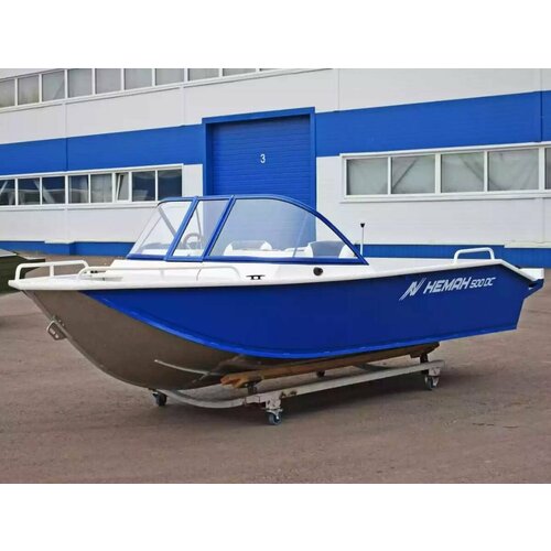 Моторная лодка NEMAN-500DC NEW/ Алюминиевый катер NEMAN-500DC NEW/ лодки Wyatboat