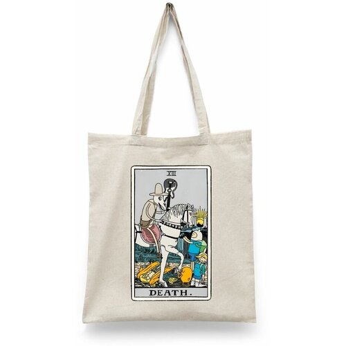 фото Сумка шоппер каждому своё, бежевый