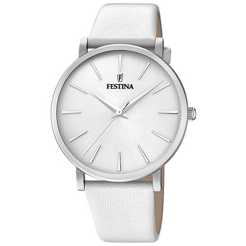 Наручные часы FESTINA Boyfriend F20371/1, белый, серебряный