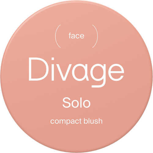 Румяна для лица Divage Solo компактные тон 02 2г компактные румяна для лица solo compact blush 2г no 04