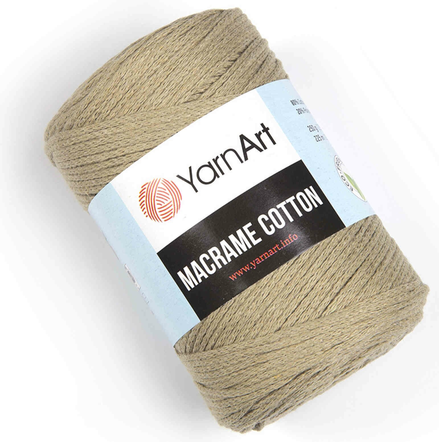 Нить вязальная YarnArt Macrame Cotton 80 % хлопок 20 % полиэстер 250 г