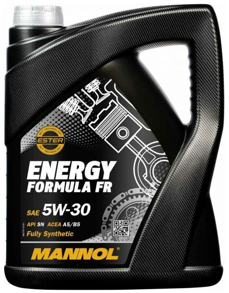 Синтетическое моторное масло MANNOL Energy Formula FR 5w30 7707 5л