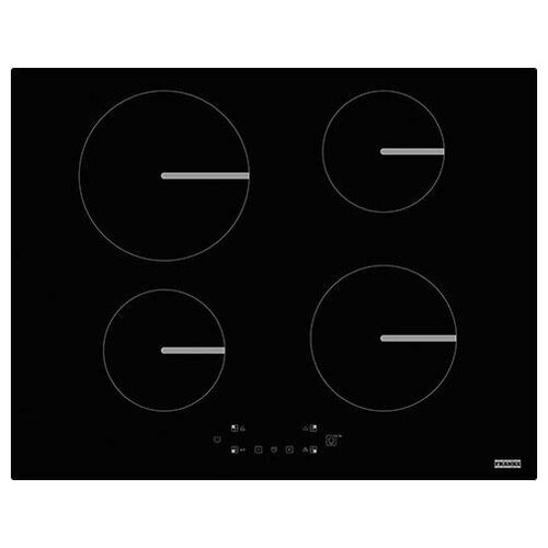 FRANKE Варочная поверхность Franke FSM 654 I BK Better Индукционная варочная поверхность серия SMART 60см 4 зоны нагрева сенсорное управление 9 ступеней мощности прямые края установка сверху или вровень со столешницей черная 13377600₽
