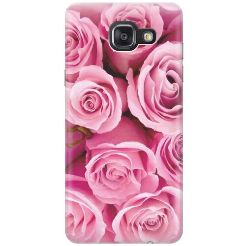 фото Cиликоновый чехол на samsung galaxy a3 (2016) / самсунг а3 2016 с принтом "букет роз" gosso