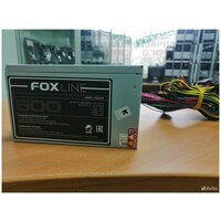 Блок питания Foxline Fz500r 500W, Atx, Nopfc, 120FAN, 2xSATA, 2xPATA, 1xFDD, 24+4 .