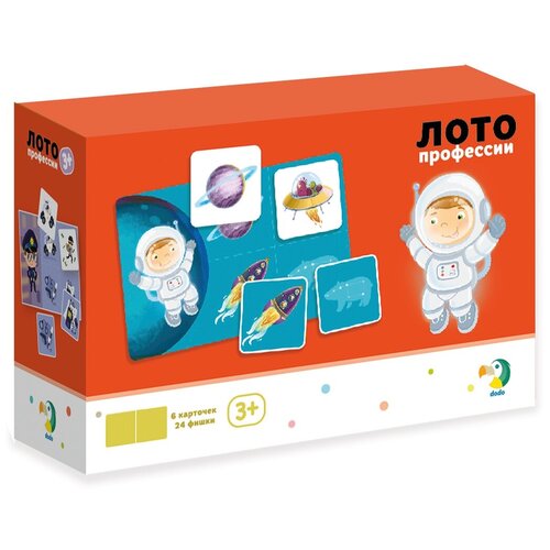 Dodo Настольная игра Лото детское Профессии