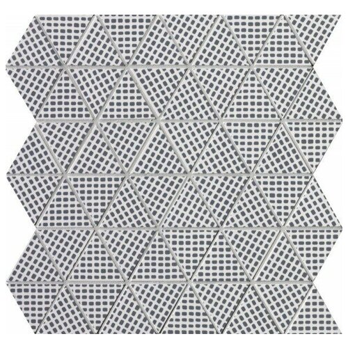 Мозаика Fap Pat Deco Blue Triangolo 30.5x30.5 глянцевый fOEH (1 шт.)