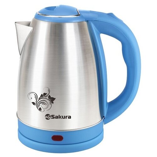 Электрочайник Sakura SA-2134BLS 18 нержголуб д 89000₽