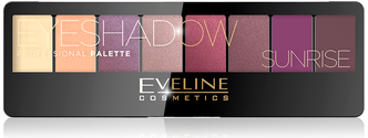 Eveline Cosmetics Палетка теней Eyeshadow Professional 01 sunrise
