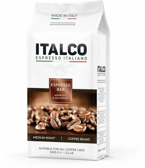 Кофе в зернах Italco Espresso Bar 1 кг - фотография № 1