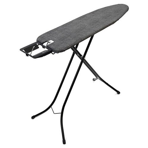 фото Brabantia гладильная доска a с дополнительной подставкой для утюга черный деним