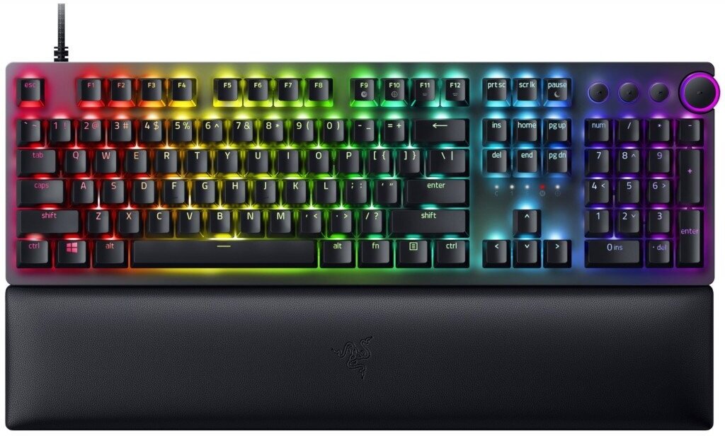 Клавиатура Razer Huntsman V2 Purple Switch RZ03-03931300-R3R1