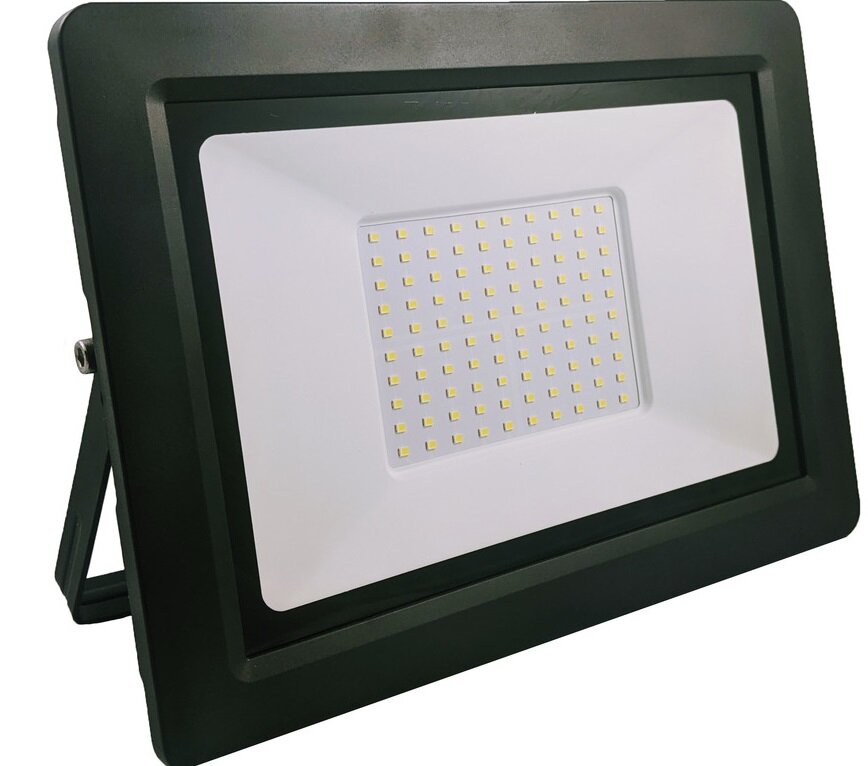 Светодиодный прожектор старт, LED FL 100Вт, 8000 Лм, 6500 К, IP65, холодный свет - фотография № 8