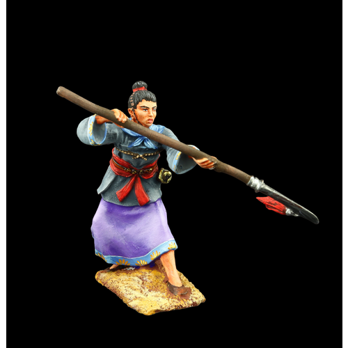 Оловянный солдатик SDS: Китайская девушка-воин