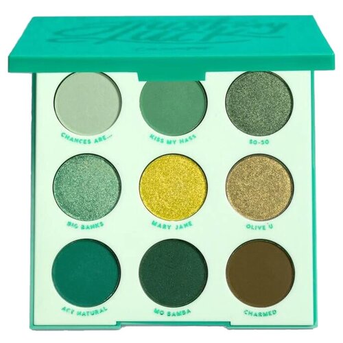 ColourPop Палетка теней Just My Luck, 9 г