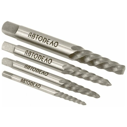 фото Набор экстракторов м3-м14 (4шт.блистер) (автоdело) (40604)