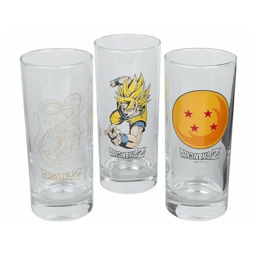 Набор бокалов (3 шт.) ABYstyle Glasses Set: Dragon Ball Z