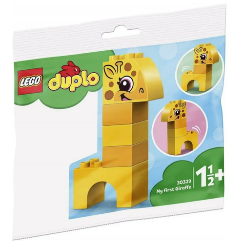 Конструктор LEGO DUPLO 30329 Мой первый жираф конструктор lego duplo 10819 мой первый сад 25 дет