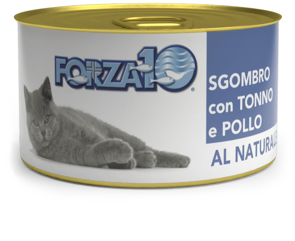 Влажный корм для кошек Forza10 Al Naturale Скумбрия с тунцом и курицей 75 г