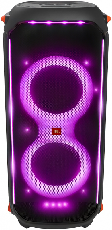 Музыкальный центр JBL PartyBox 710, 800Вт, с караоке, Bluetooth, USB, черный, оранжевый