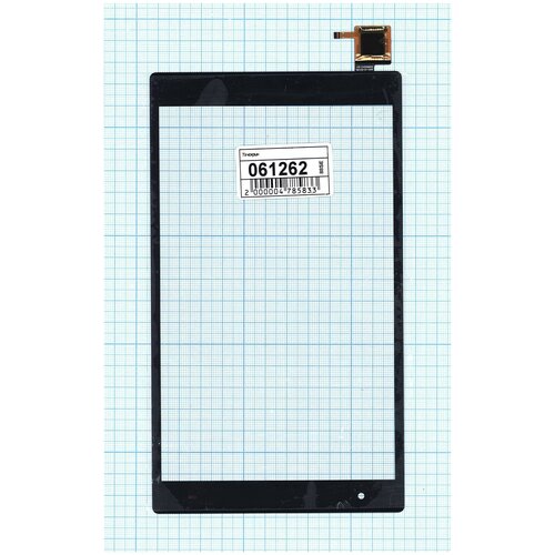 Сенсорное стекло (тачскрин) для Lenovo Tab 4 8 Plus TB-8704 черное tempered glass for lenovo tab 4 8 plus tb 8704f tb 8704x tb 8704n tb 8704 tablet screen protector film 8 0 inch guard 9h 0 3mm