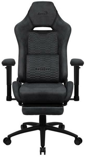 Кресло для геймеров Aerocool ROYAL AeroSuede серый